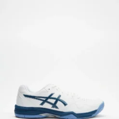 Best Pirce ⭐ ASICS GEL-Dedicate 7 Hardcourt - Men's White & Light Indigo 🎁