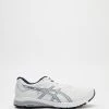 Outlet ⌛ ASICS Gt-1000 Leather (4E Extra Wide) - Men's White/Piedmont Grey ✨