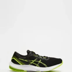 Hot Sale 😉 ASICS Gel-Pulse 13 - Men's Black & Hazard Green 💯