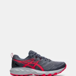 Discount ✔️ ASICS GEL-Sonoma 6 - Men's Carrier Grey/Electric Red 🛒
