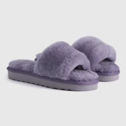 Cheapest ⌛ AusWooli Ugg Boots Rose Bay Sheepskin Wool Fluff Slides Lilac ✔️ -Mens Shoes Shop http3A2F2Fstatic.theiconic.com .au2Fp2Fauswooli ugg boots 9714 0449231 4
