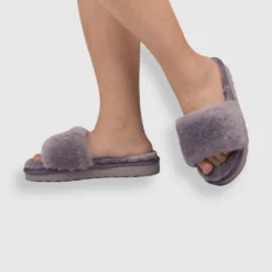 Cheapest ⌛ AusWooli Ugg Boots Rose Bay Sheepskin Wool Fluff Slides Lilac ✔️ -Mens Shoes Shop http3A2F2Fstatic.theiconic.com .au2Fp2Fauswooli ugg boots 9719 0449231 6