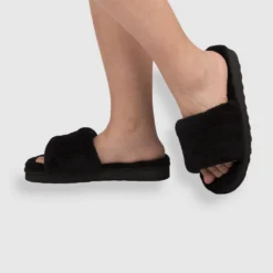 Discount ❤️ AusWooli Ugg Boots Rose Bay Sheepskin Wool Fluff Slides Black 😀 -Mens Shoes Shop http3A2F2Fstatic.theiconic.com .au2Fp2Fauswooli ugg boots 9733 0549231 6