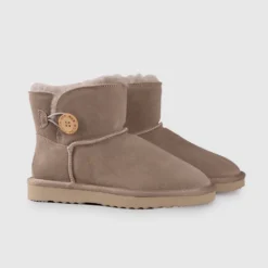 Best deal 💯 AusWooli Ugg Boots Cabarita Short Sheepskin Wool Button Boots Light Grey ❤️ -Mens Shoes Shop http3A2F2Fstatic.theiconic.com .au2Fp2Fauswooli ugg boots 9828 2449231 5