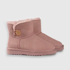 Best deal 🎉 AusWooli Ugg Boots Cabarita Short Sheepskin Wool Button Boots Pale Pink ❤️ -Mens Shoes Shop http3A2F2Fstatic.theiconic.com .au2Fp2Fauswooli ugg boots 9842 7549231 5