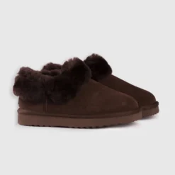 Top 10 ✨ AusWooli Ugg Boots Coogee Sheepskin Wool Ankle Slippers Chocolate ⌛ -Mens Shoes Shop http3A2F2Fstatic.theiconic.com .au2Fp2Fauswooli ugg boots 9895 5449231 5