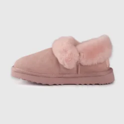 Deals 🎉 AusWooli Ugg Boots Coogee Sheepskin Wool Ankle Slippers Pale Pink 🎁 -Mens Shoes Shop http3A2F2Fstatic.theiconic.com .au2Fp2Fauswooli ugg boots 9920 7449231 3
