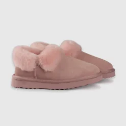 Deals 🎉 AusWooli Ugg Boots Coogee Sheepskin Wool Ankle Slippers Pale Pink 🎁 -Mens Shoes Shop http3A2F2Fstatic.theiconic.com .au2Fp2Fauswooli ugg boots 9924 7449231 5