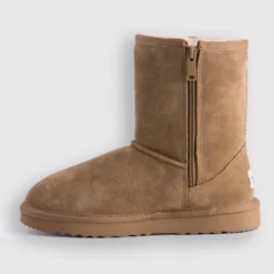 Budget ❤️ AusWooli Ugg Boots Bronte Mid Calf Zip-Up Sheepskin Boot Tan ✨ -Mens Shoes Shop http3A2F2Fstatic.theiconic.com .au2Fp2Fauswooli ugg boots 9951 6549231 3