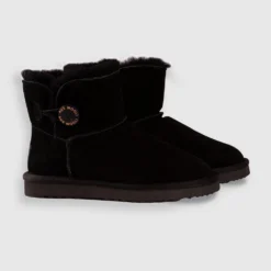 Flash Sale 🔥 AusWooli Ugg Boots Cabarita Short Sheepskin Wool Button Boots Black 👍 -Mens Shoes Shop http3A2F2Fstatic.theiconic.com .au2Fp2Fauswooli ugg boots 9987 1449231 5
