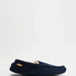 Promo ✔️ Ben Sherman Casa Cartegena Moccasin Slippers - Men's Navy 😀