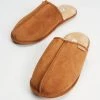 Best deal ❤️ Ben Sherman Hyatt Cowskin Mule Slippers - Men's Tan 😉
