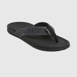 New ✔️ Billabong Brunswick Woven 🎉 Thongs ASPHALT ❤️