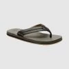 Discount ⭐ Billabong All Day Impact Cushion ✔️ Thongs CHARCOAL 🔔