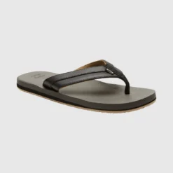 Discount ⭐ Billabong All Day Impact Cushion ✔️ Thongs CHARCOAL 🔔