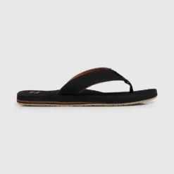 Brand new 🔥 Billabong All Day Impact Brush 🔔 Thongs BLACK/TAN ⭐
