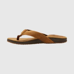 Best Sale 😀 Billabong Brunswick Leather Thongs BROWN 😍