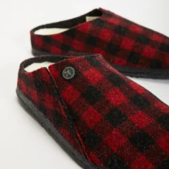 Budget ❤️ Birkenstock Zermatt Regular - Unisex Plaid Red Wool Felt ✨ -Mens Shoes Shop http3A2F2Fstatic.theiconic.com .au2Fp2Fbirkenstock 7552 6473021 3