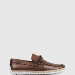 Deals 💯 Brando Corbin Boat Shoes Whisky 👍