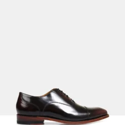 Flash Sale ❤️ Brando Iver Good Year Welted Oxfords Burgundy ⌛