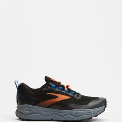 Promo 🤩 Brooks Caldera 5 - Men's Black, Orange & Blue ⌛