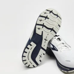 Deals 🛒 Brooks Ghost 14 - Men's White, Grey & Navy 😀 -Mens Shoes Shop http3A2F2Fstatic.theiconic.com .au2Fp2Fbrooks 6412 7335131 3