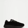 Best deal ✨ Calvin Klein Suede Trainers - Men's Triple Black ⌛