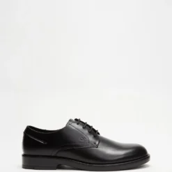 Coupon ⌛ Calvin Klein Lace-Up Derby 🎉 Shoes - Men's CK Black ⭐