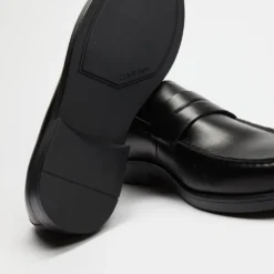 Coupon 🧨 Calvin Klein Leather Loafers - Men's Black ✨ -Mens Shoes Shop http3A2F2Fstatic.theiconic.com .au2Fp2Fcalvin klein 9045 6083531 3
