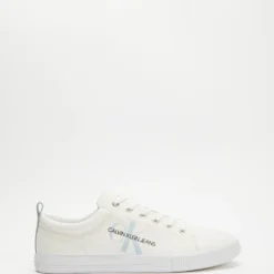 Best reviews of ⌛ Calvin Klein 👍 Jeans Vulcanised Laceup Sneakers Triple White ❤️