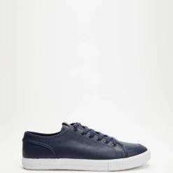Deals ❤️ Calvin Klein 💯 Jeans Essential Vulcanised Lac Up Sneakers - Men's Navy ✔️