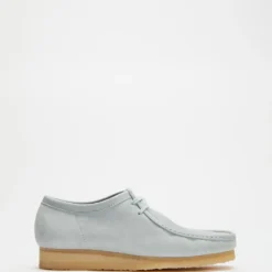 Promo ⭐ Clarks Originals Wallabee Light Blue Multi 🧨