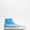 Best Sale 🔔 Converse Chuck Hi 70 Recycled Canvas University Blue, Egret & Black 👏