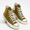 New 💯 Converse Chuck 70 Recycled Canvas Hi-Tops - Unisex Dark Moss, Egret & Black 🎁