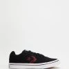 Buy 🥰 Converse El Distrito 2.0 Canvas - Men's Black, Deep Bordeaux & White ⭐