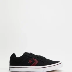 Buy 🥰 Converse El Distrito 2.0 Canvas - Men's Black, Deep Bordeaux & White ⭐