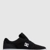 Cheapest 😀 DC Shoes Mens Crisis 2 Leather 😍 Shoe BLACK/WHITE ⭐