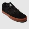 Deals 🛒 DC Shoes Mens Kalis Vulc Mid Top 👏 Shoe BLACK/BLACK/GUM ✨