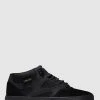 Flash Sale ⌛ DC 🧨 Shoes Mens Kalis Mid Top Winter 👍 Shoe BLACK/BLACK/BLACK ❤️