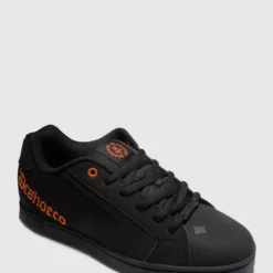 Brand new 🛒 DC Shoes Men's Net Shoes BLACK/BLACK/ORANGE ✨ -Mens Shoes Shop http3A2F2Fstatic.theiconic.com .au2Fp2Fdc shoes 7144 9092741 3
