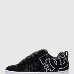 Hot Sale ✨ DC 👏 Shoes Mens Basq Court Graffik Shoe BLACK PRINT 💯 -Mens Shoes Shop http3A2F2Fstatic.theiconic.com .au2Fp2Fdc shoes 7158 2192641 5