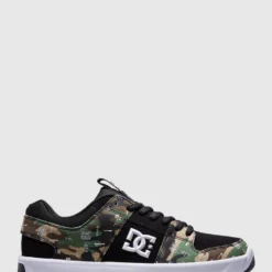 Brand new 😀 DC Shoes Mens Basq Lynx Zero 🧨 Shoe BLACK/CAMO PRINT ❤️
