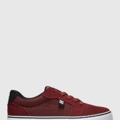 Best Sale ❤️ DC Shoes Mens Anvil Leather 😀 Shoe DEEP WINE ⭐