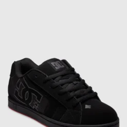Budget 😍 DC Shoes Mens Net Leather Shoe BLACK/BLACK/RED 😍 -Mens Shoes Shop http3A2F2Fstatic.theiconic.com .au2Fp2Fdc shoes 7240 5292641 3