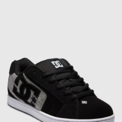 Best Pirce 🔥 DC Shoes Mens Net Leather ✔️ Shoe BLACK/GREY/GREY ⌛ -Mens Shoes Shop http3A2F2Fstatic.theiconic.com .au2Fp2Fdc shoes 7242 8292641 3