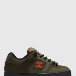 Brand new ⌛ DC 🥰 Shoes Men's Pure Winterized Skate 🥰 Shoe DUSTY OLIVE/ORANGE ✨ -Mens Shoes Shop http3A2F2Fstatic.theiconic.com .au2Fp2Fdc shoes 7248 4297641 3