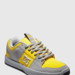 Outlet 👍 DC Shoes Mens Lynx Zero Leather Shoe GREY/YELLOW 🔥 -Mens Shoes Shop http3A2F2Fstatic.theiconic.com .au2Fp2Fdc shoes 7253 3092641 3