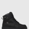 Coupon ✨ DC 🔥 Shoes Mens Peary Leather Laceup Winter Boots BLACK/CAMO 🎁