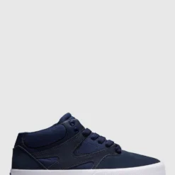 Brand new ❤️ DC 😀 Shoes Mens Kalis Vulc Mid Shoe DARK NAVY 👍