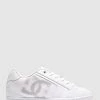 Top 10 🔥 DC Shoes Mens Net Le 🥰 Shoe WHITE/GREY ⌛